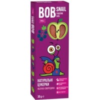 Натуральні цукерки Bob Snail Яблуко-Смородина, 30 г